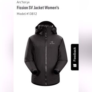 Arcteryx Fission SV Jacket